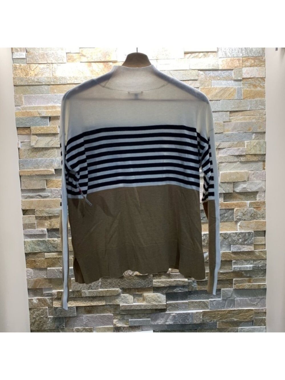 COURT & ROWE Stripe Colorblock Sweater - Picture 10 of 10